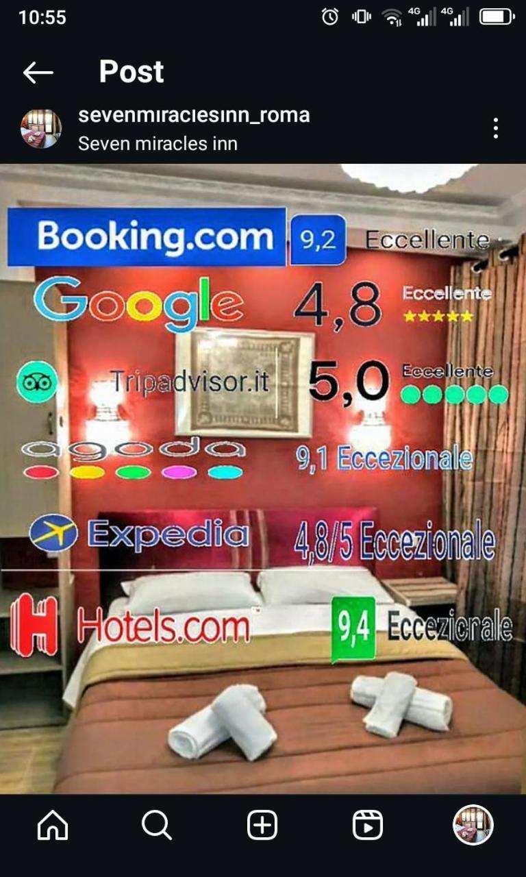 Seven Miracles Room Рим Екстериор снимка
